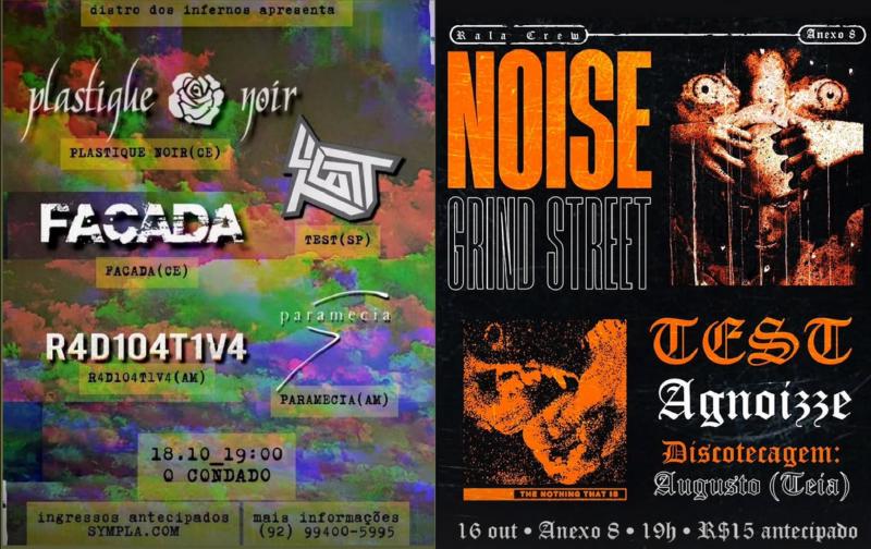 Test em Goiânia e Manaus