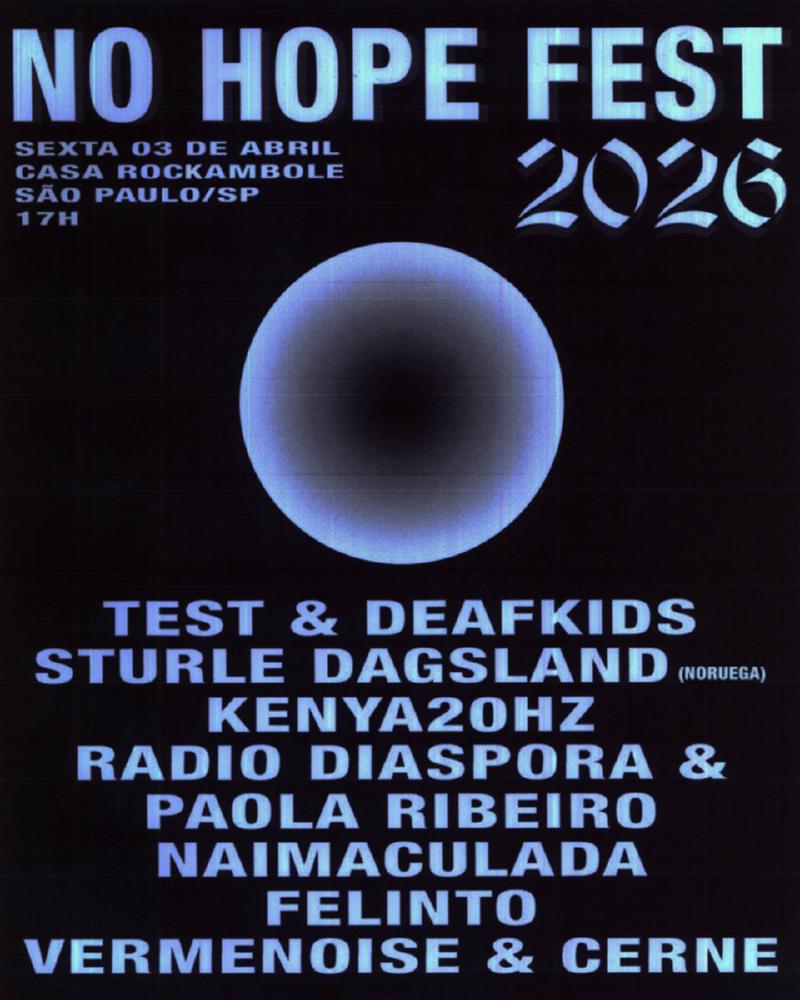 Flyer Test & Deafkids em São Paulo